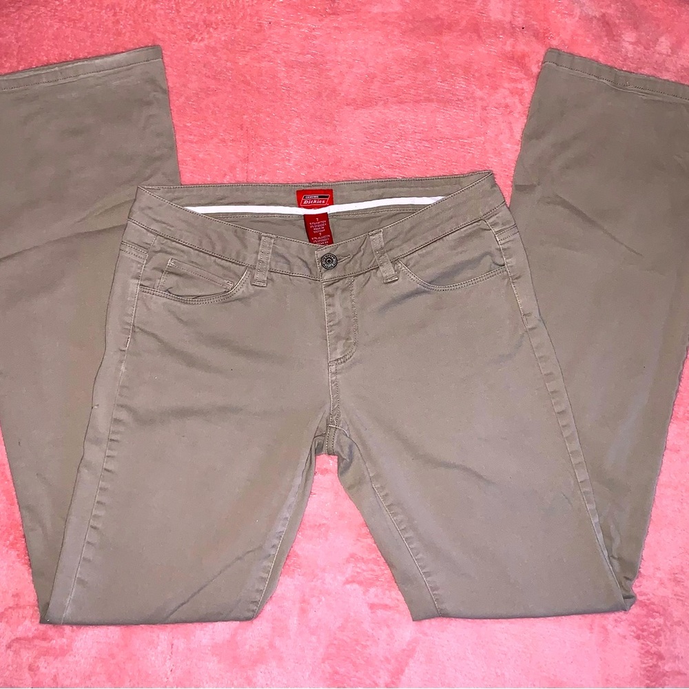 Dickies Tan Flare Jeans